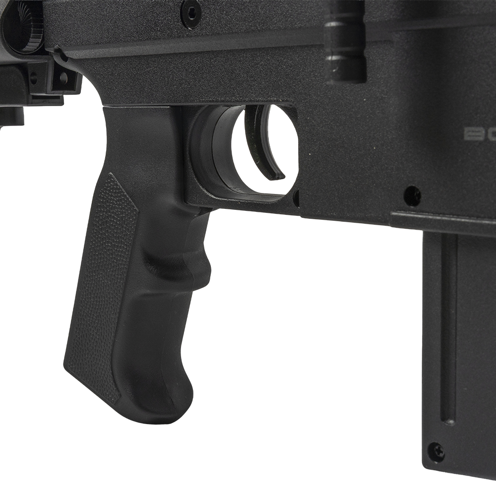 Винтовка пневматическая Borner PCP TacPro cal. 6,35 мм, 3Дж. (пластик черный). Фото №32