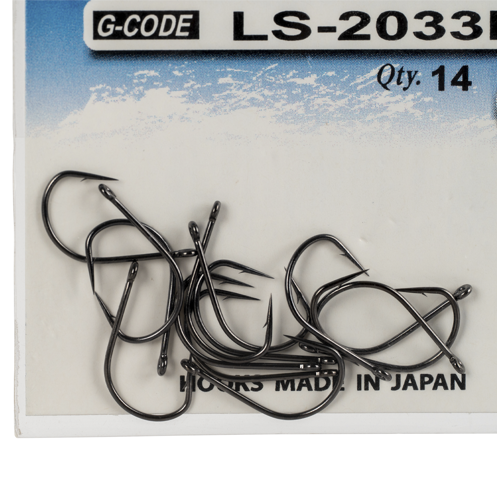 Крючок Gamakatsu Hook LS-2033F Ring Eye Serie Black №06. Фото №2 Крючок Gamakatsu Hook LS-2033F Ring Eye Serie Black №06. Фото №2