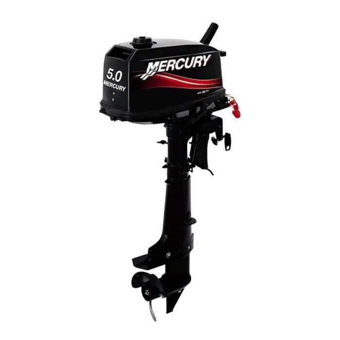 Подвесной двигатель Mercury 4-х тактный F 5 M. Фото №2