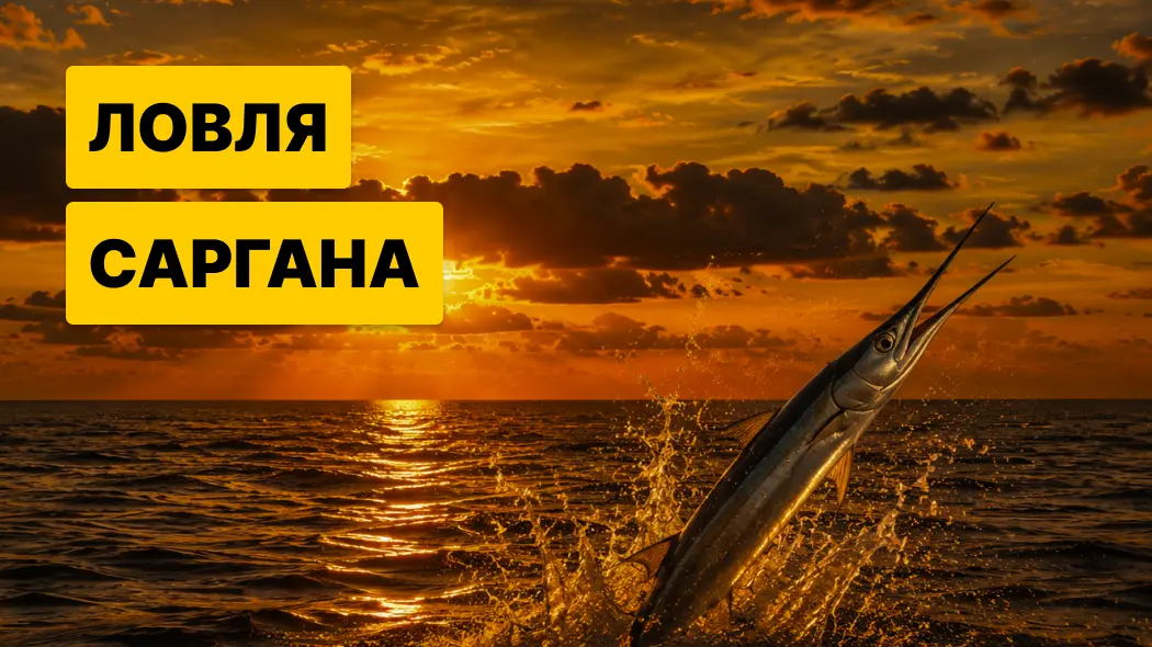 Ловля саргана: Места обитания, время суток, тактика ловли и приманки