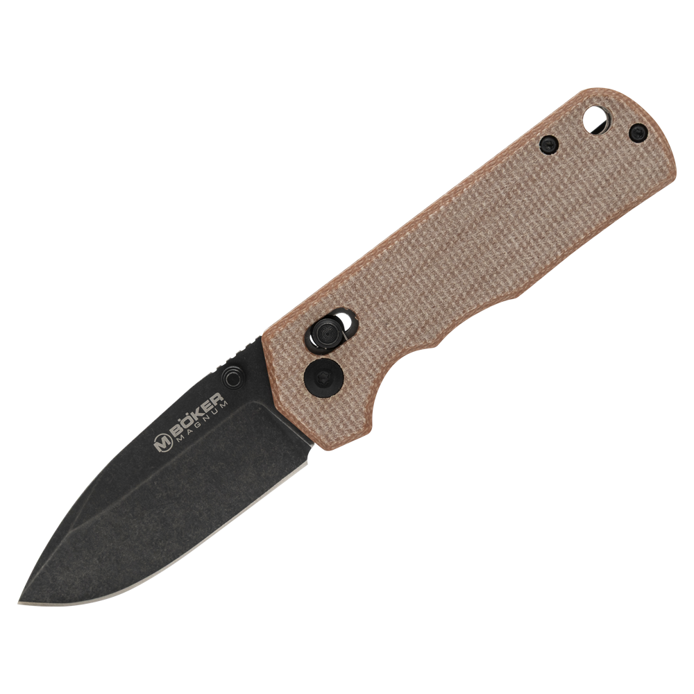 Нож складной Boker Rockstub, рукоять микарта, клинок blackwash 440B . Фото №1 Нож складной Boker Rockstub, рукоять микарта, клинок blackwash 440B . Фото №1