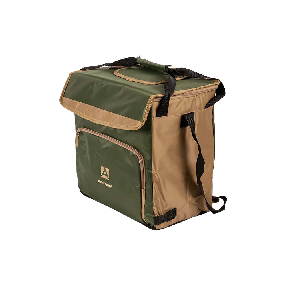 Сумка-холодильник, классическая, тм "Арктика", 30 л, болотная. Фото №5