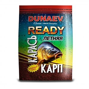 Прикормка "Dunaev-Ready" 1кг Карп-Карась лето. Фото №1 Прикормка "Dunaev-Ready" 1кг Карп-Карась лето. Фото №1
