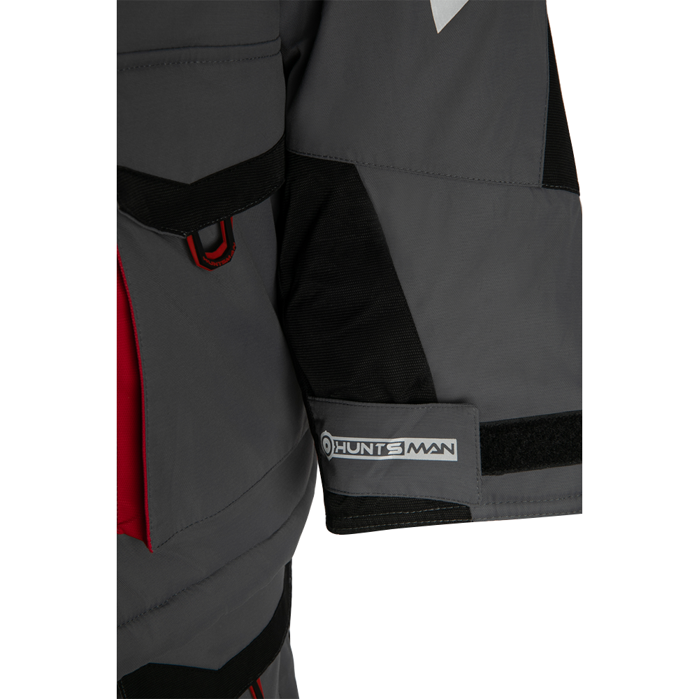 Костюм Huntsman Siberia цвет Серый/Черный ткань Breathable. Фото №7