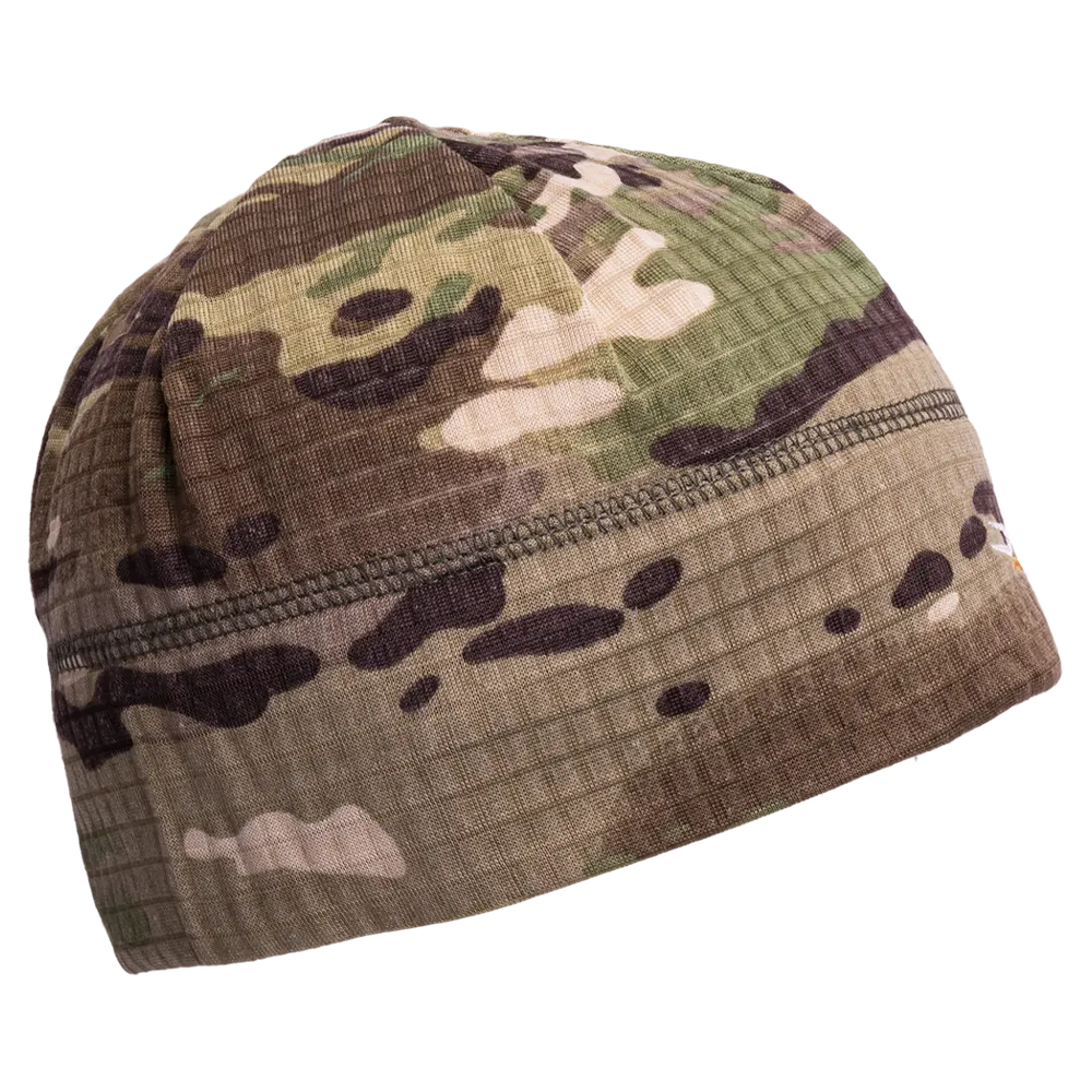 Шапка флисовая Мангуст / флис-вафля / лес (59-60). Фото №3