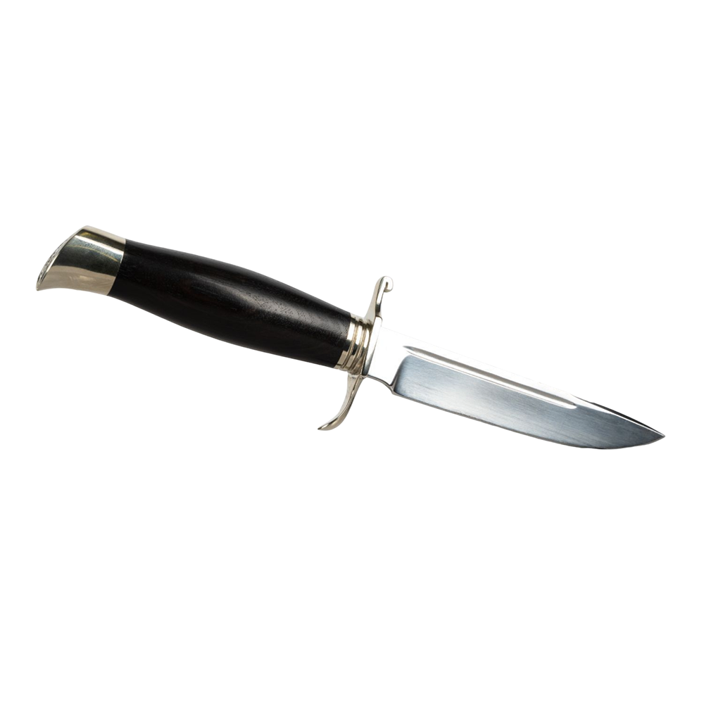 Нож МС НКВД, клинок кованый, ст. Х12МФ, рукоять граб, литье, звезда	. Фото №2