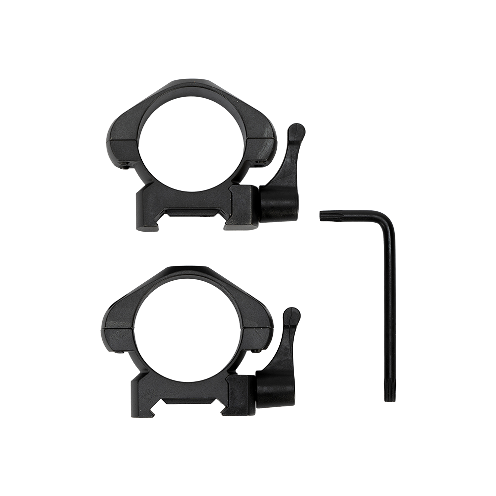 Кольца Arkon 30 мм быстросъемные на weaver, стальные, низкие. Фото №5