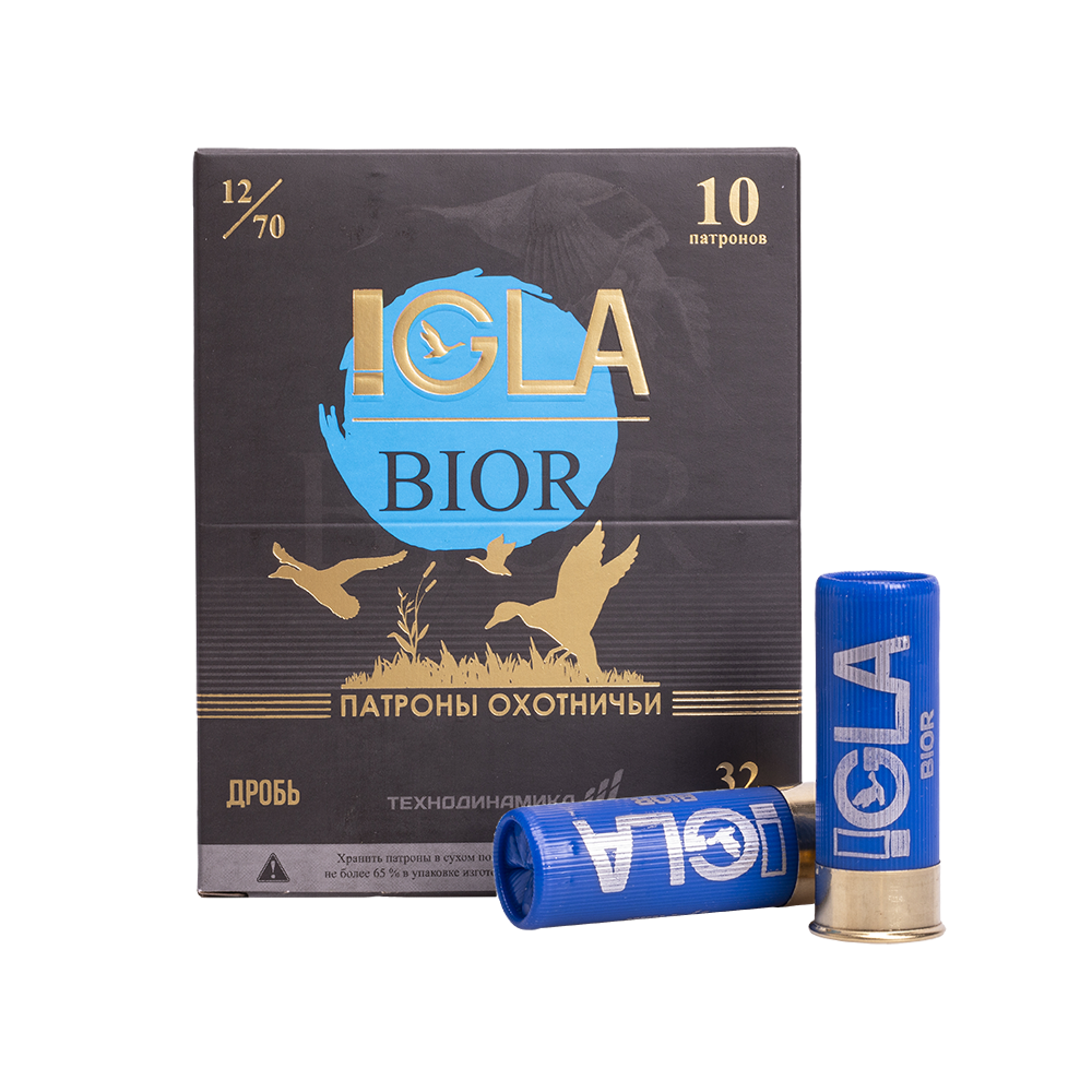 Патрон "Игла-Оптимум" 12/70 № 1 БИО 32 гр. (в пачке 10шт, короб.,250). Фото №1 Патрон "Игла-Оптимум" 12/70 № 1 БИО 32 гр. (в пачке 10шт, короб.,250). Фото №1