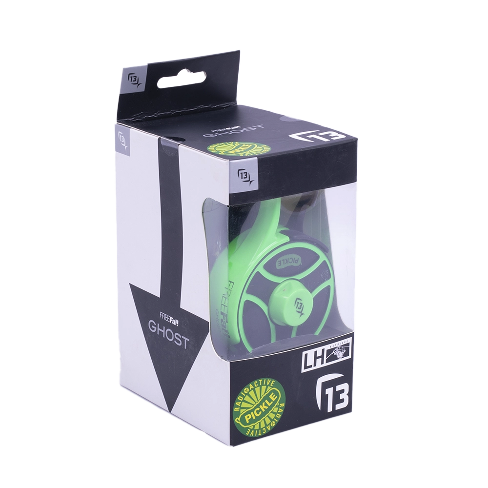 Катушка 13 FISHING FreeFall Ghost Radioactive Pickle - Left Hand (Green). Фото №6