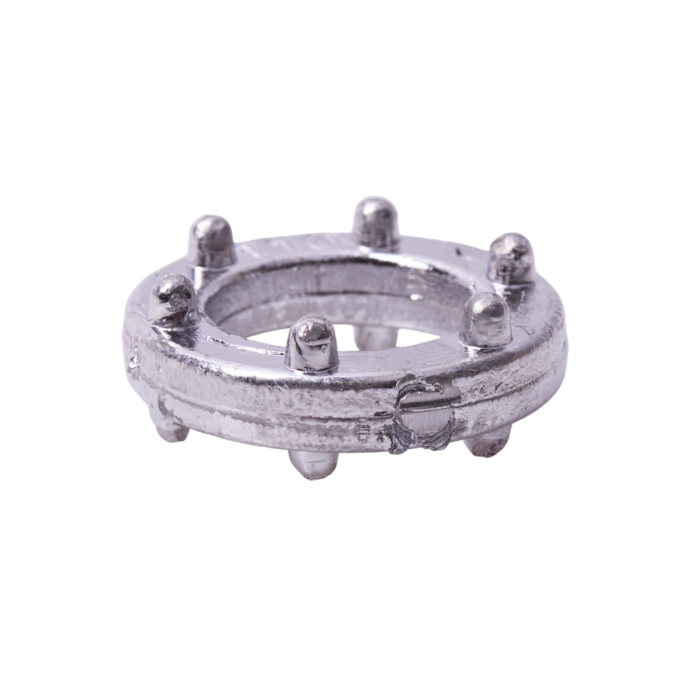 Груз "Кольцо" с шипами и ушком 110гр.. Фото №3