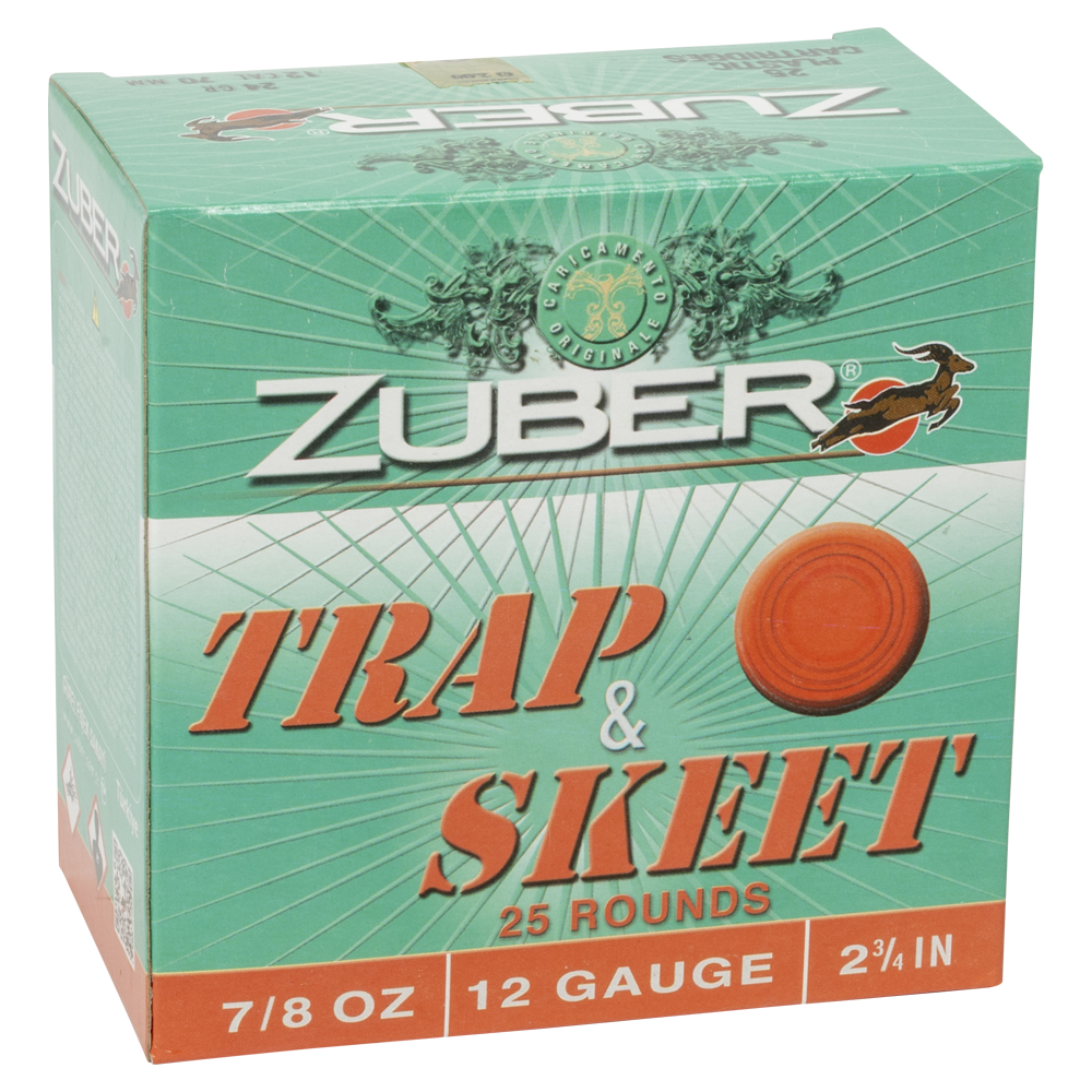 Патрон ZUBER SKEET 12/70 №9 24 гр. (пачка 25 шт.). Фото №5 Патрон ZUBER SKEET 12/70 №9 24 гр. (пачка 25 шт.). Фото №5