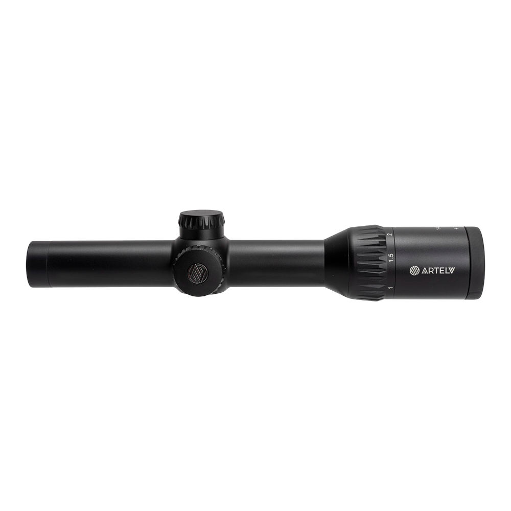 Прицел оптический ARTELV CRS 1-4x24 SFP, 30mm, с подсветкой. Фото №3