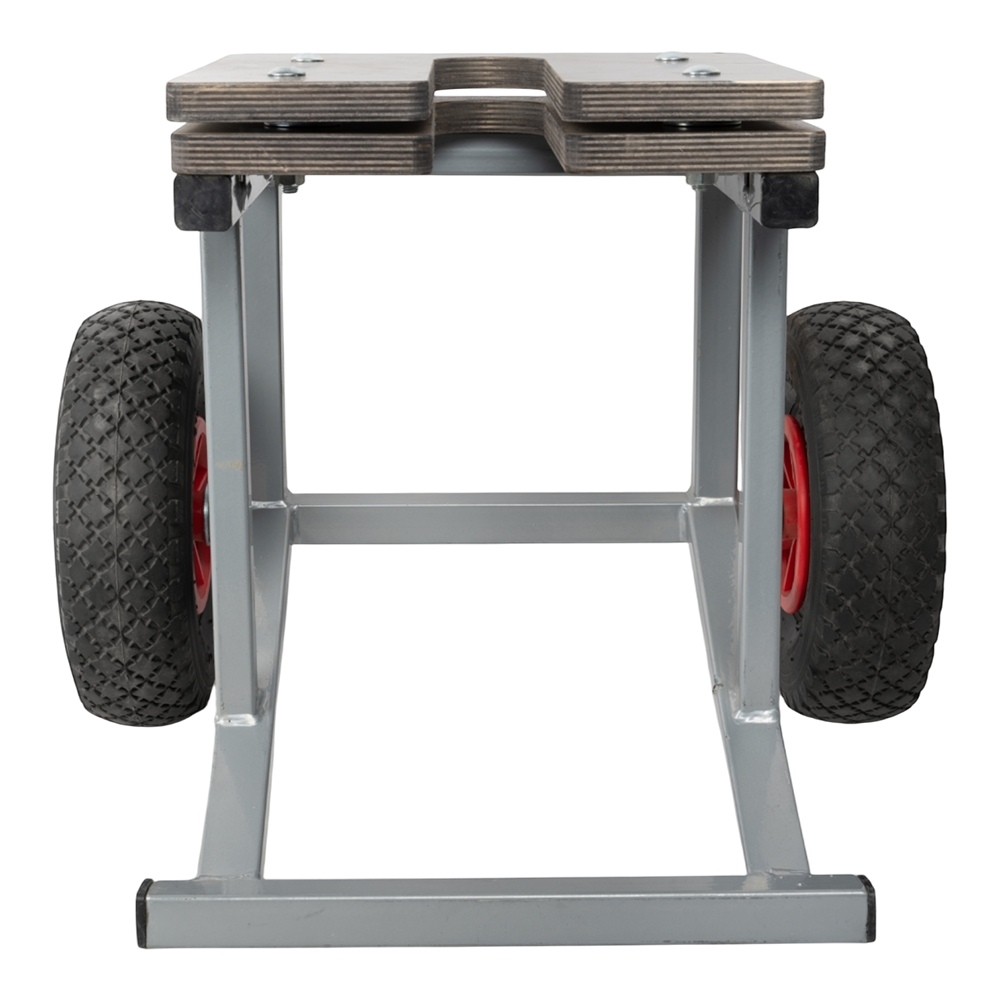 Тележка под лодочный мотор низкая складная , грузоподъемность до 60кг(Патриот). Фото №2