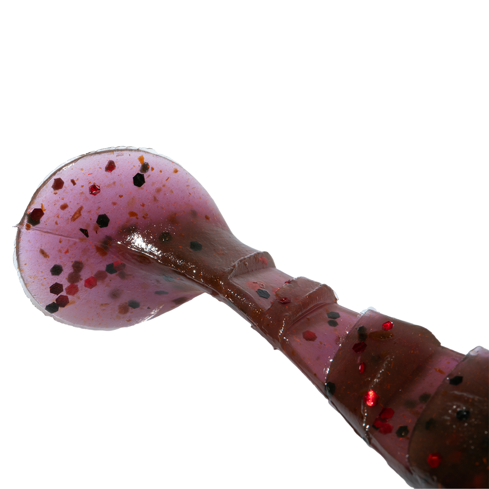 Виброхвост MADFISH Active Predator 70мм, 3,9гр, съедобная (5 шт. уп.) цвет (021). Фото №3