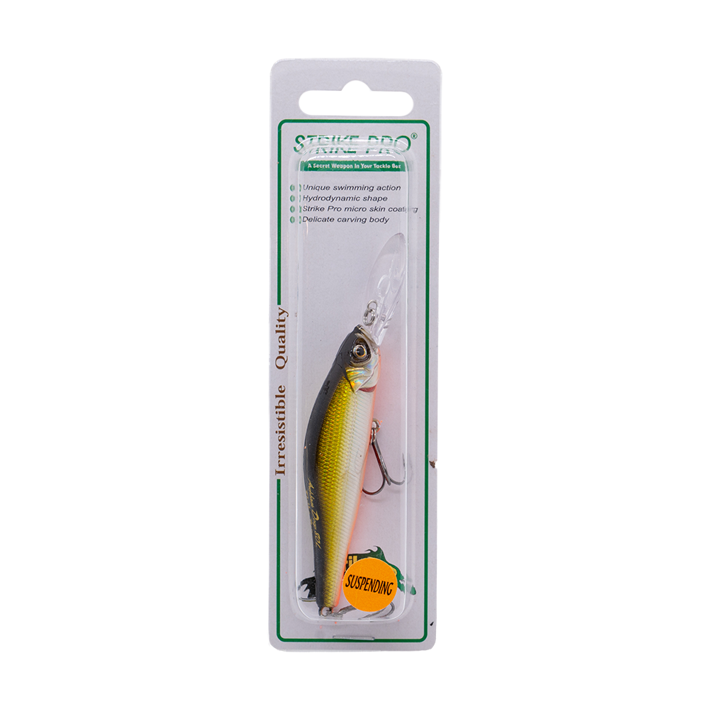 Воблер Strike Pro Archback Deep 80AL суспендер 8см 10,8гр заглубление 1,5м -4,0м (EG-125AL-SP#612T). Фото №1