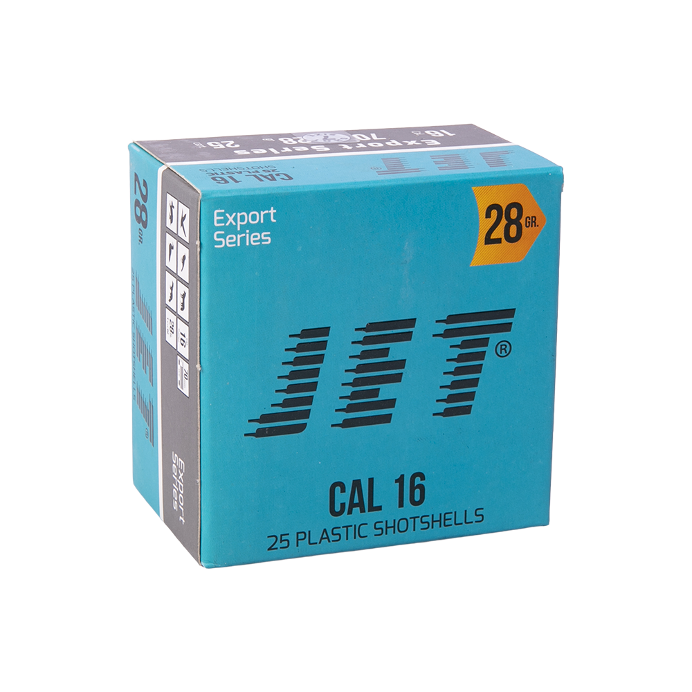 Патрон JET 16/70 № 7 28гр (пач.25шт/короб.250шт). Фото №1