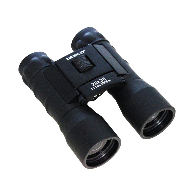 Бинокль TASCO 22x36 черный. Фото №1