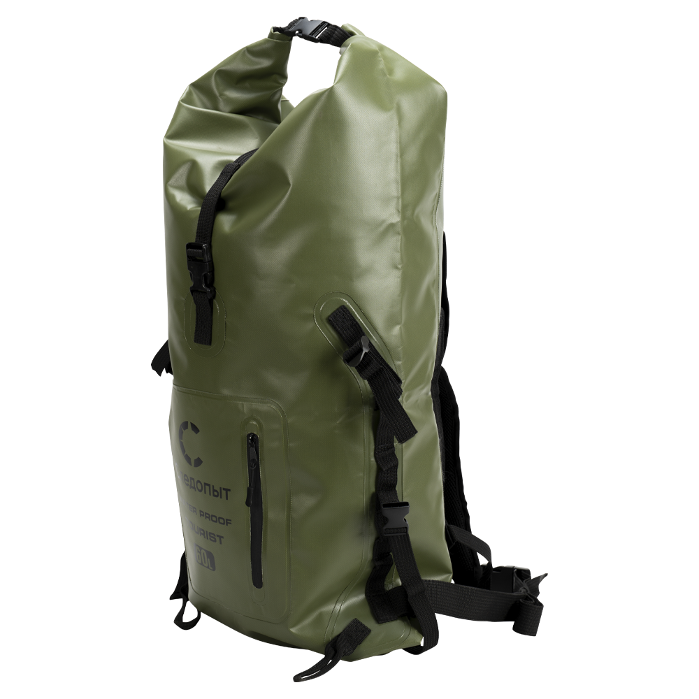 Герморюкзак "СЛЕДОПЫТ -Tourist", 60 л, цв. хаки/12/16/15/. Фото №5 Герморюкзак "СЛЕДОПЫТ -Tourist", 60 л, цв. хаки/12/16/15/. Фото №5