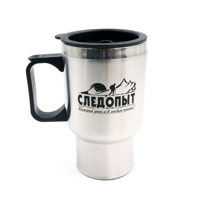 Кружка изотермическая "СЛЕДОПЫТ", 360 мл/48/. Фото №2