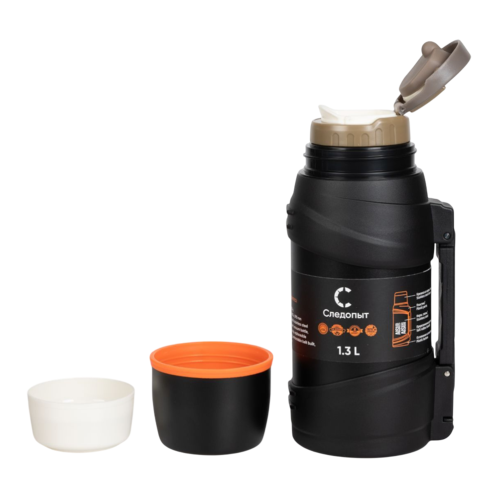 Термос "СЛЕДОПЫТ-SAFARI TRAVEL", 1,3л/20/. Фото №3 Термос "СЛЕДОПЫТ-SAFARI TRAVEL", 1,3л/20/. Фото №3