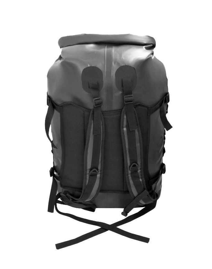 Герморюкзак GERMOSTAR PRO-2 70л черный/черный. Фото №3 Герморюкзак GERMOSTAR PRO-2 70л черный/черный. Фото №3