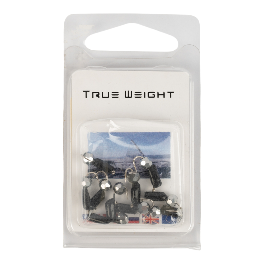 Мормышка вольфрамовая Trye Weight черная "Гвоздешарик" d2,5мм многогранный, серебро (10шт). Фото №1 Мормышка вольфрамовая Trye Weight черная "Гвоздешарик" d2,5мм многогранный, серебро (10шт). Фото №1