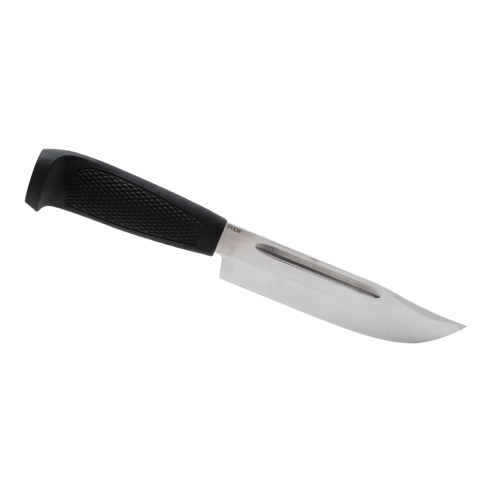 Нож Русский Булат "Леший-2" клинок 95х18, рукоять литая пластмасса (черный). Фото №2 Нож Русский Булат "Леший-2" клинок 95х18, рукоять литая пластмасса (черный). Фото №2