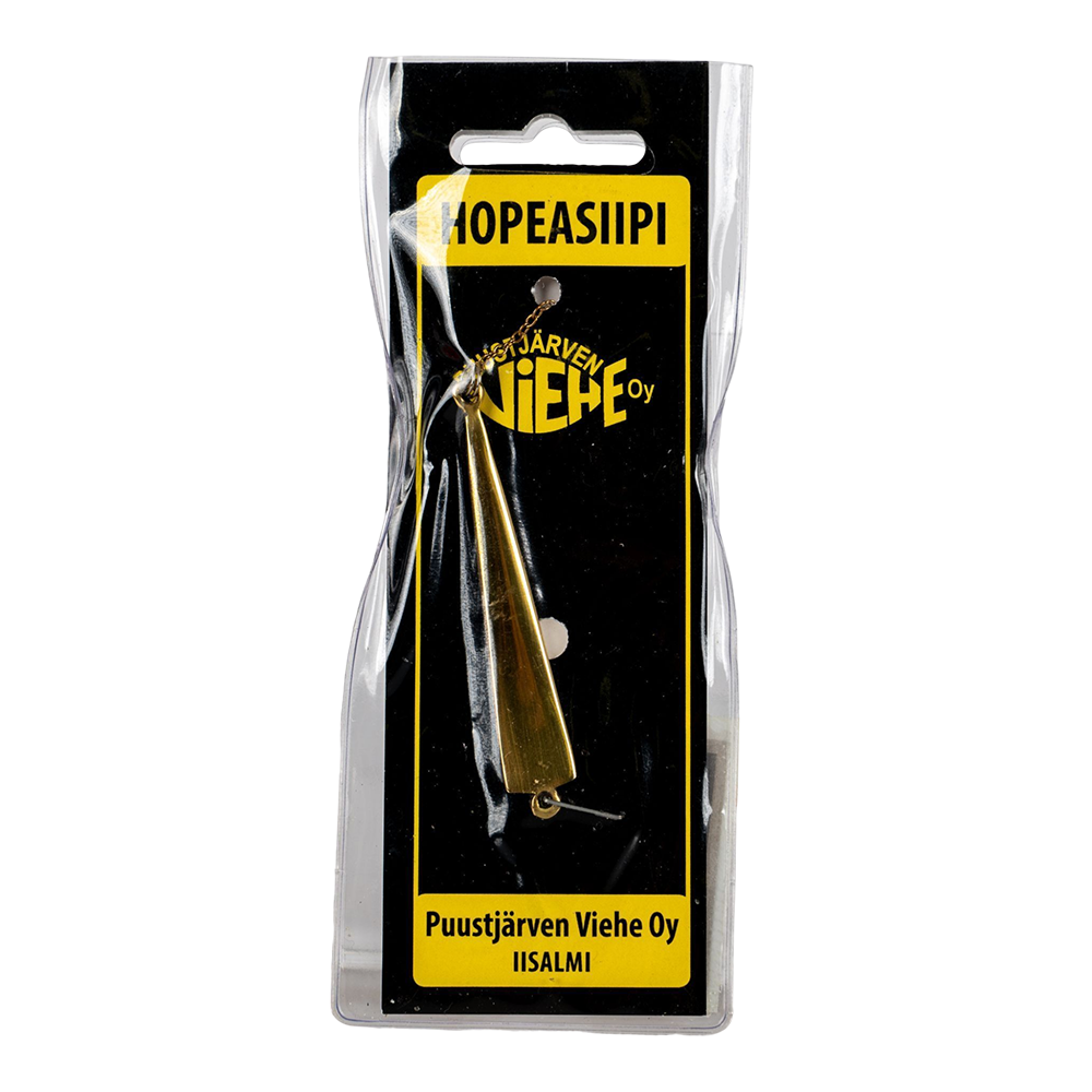 Блесна Puustjarven Hopeasiipi 60мм, 7гр, цвет (Mes/Hop) цепочка-крючок. Фото №1