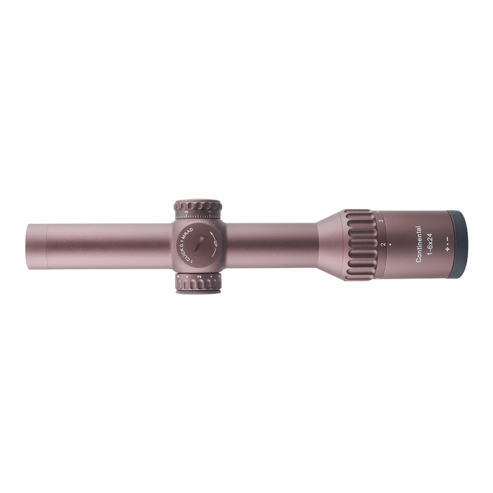 Прицел Vector Optics Continental Tactical 1-6x24 FDE, сетка VET-BTR (MIL). Фото №4