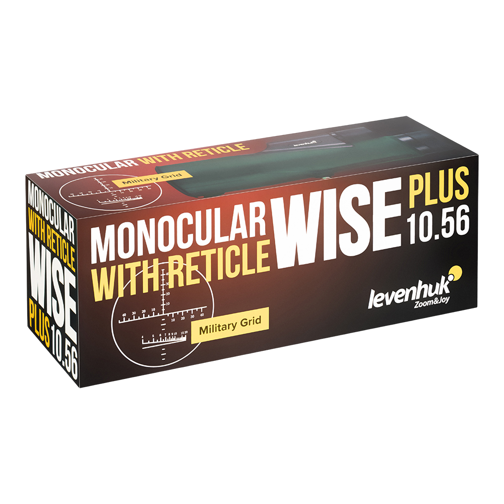 Монокуляр Levenhuk Wise PLUS 10x56 с сеткой. Фото №2 Монокуляр Levenhuk Wise PLUS 10x56 с сеткой. Фото №2