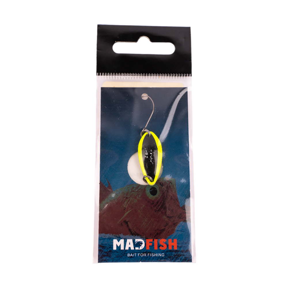 Блесна колеблющаяся MADFISH Juna 3,6г, цвет GS061096. Фото №1