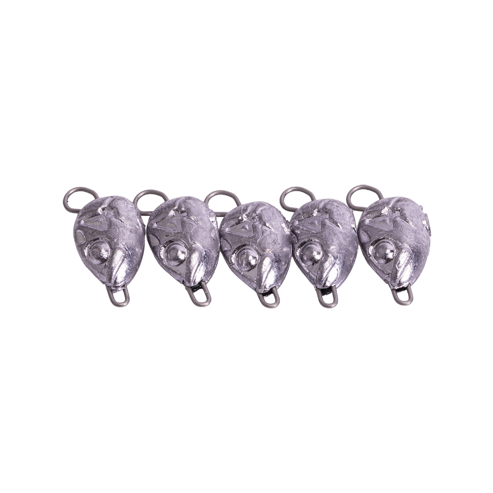 Груз разборный "Рыбья голова" 4гр (5шт. упак.) (ИП Набов). Фото №2