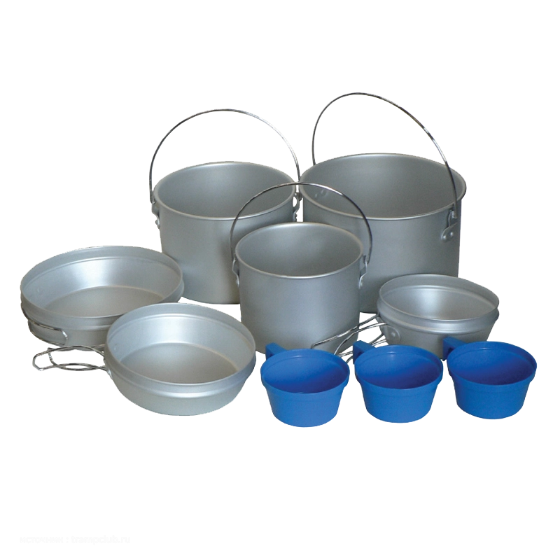 Набор посуды Tramp из алюминия. Фото №2