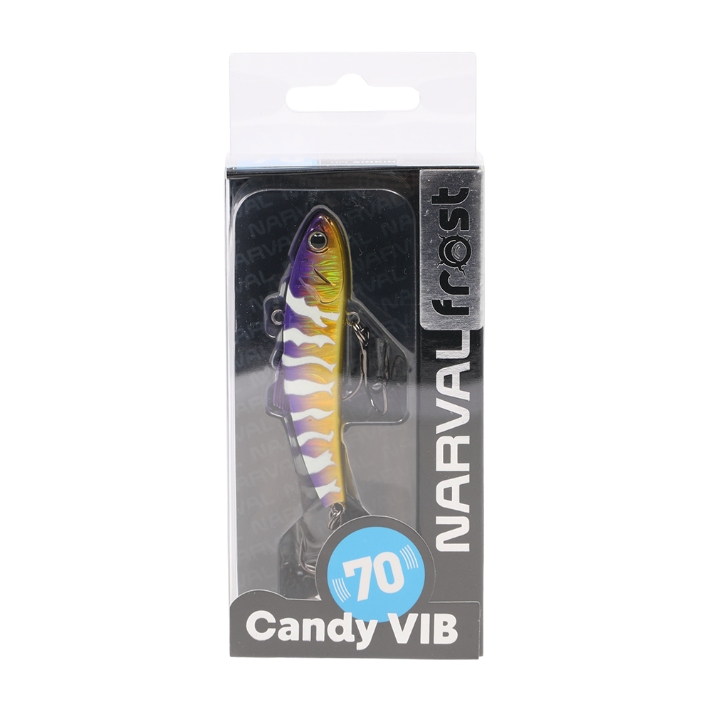 Воблер-раттлин Narval Frost Candy Vib 70мм, 14гр, цвет (#022-Japanese Viola). Фото №4
