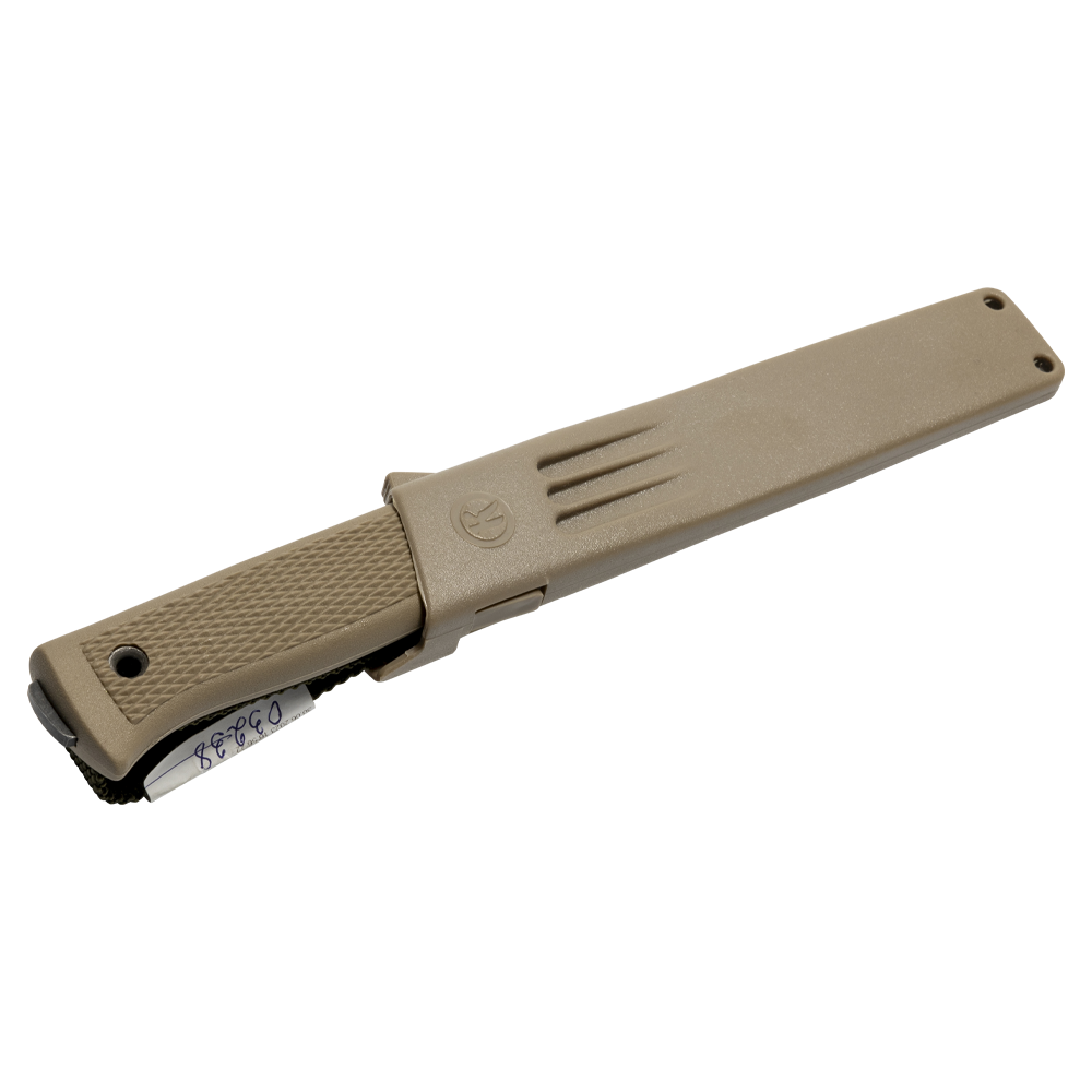 Нож Кизляр "Стрикс" (рукоять эластрон), цвет: пустынный. Фото №1