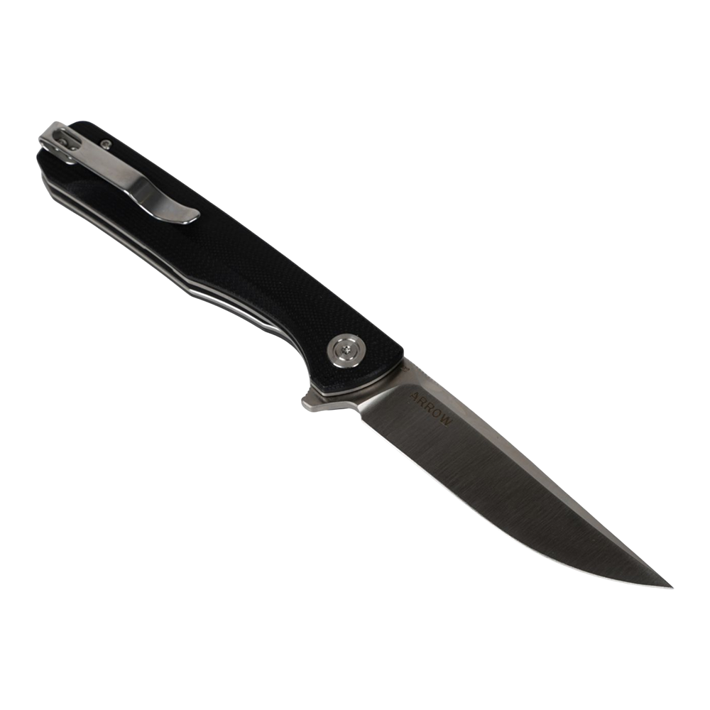 Нож складной Кизляр Arrow клинок D2, рукоять G10, черный. Фото №6