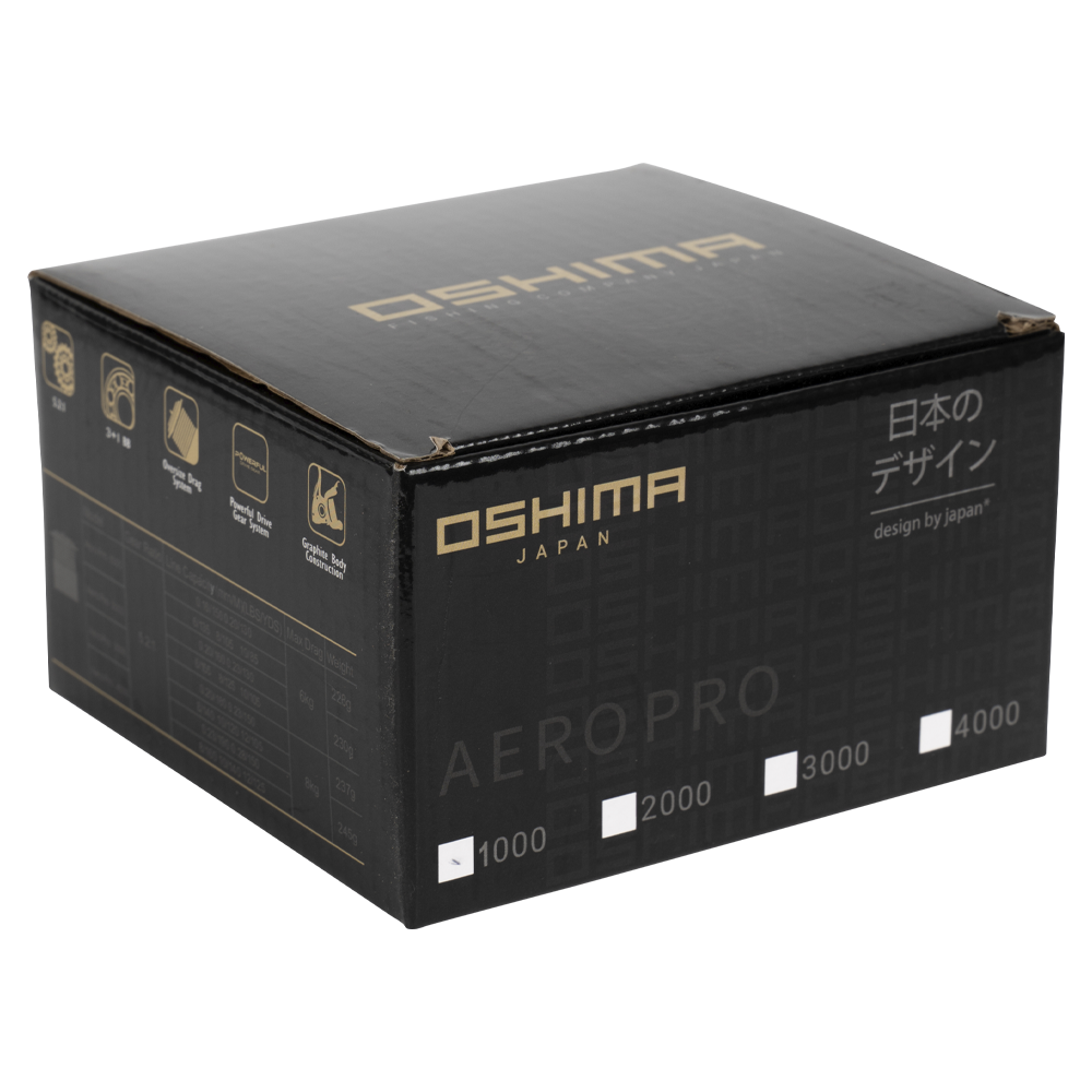 Катушка безынерционная Oshima Aero Pro 1000 (bb 3+1; gr 5.2:1). Фото №6 Катушка безынерционная Oshima Aero Pro 1000 (bb 3+1; gr 5.2:1). Фото №6