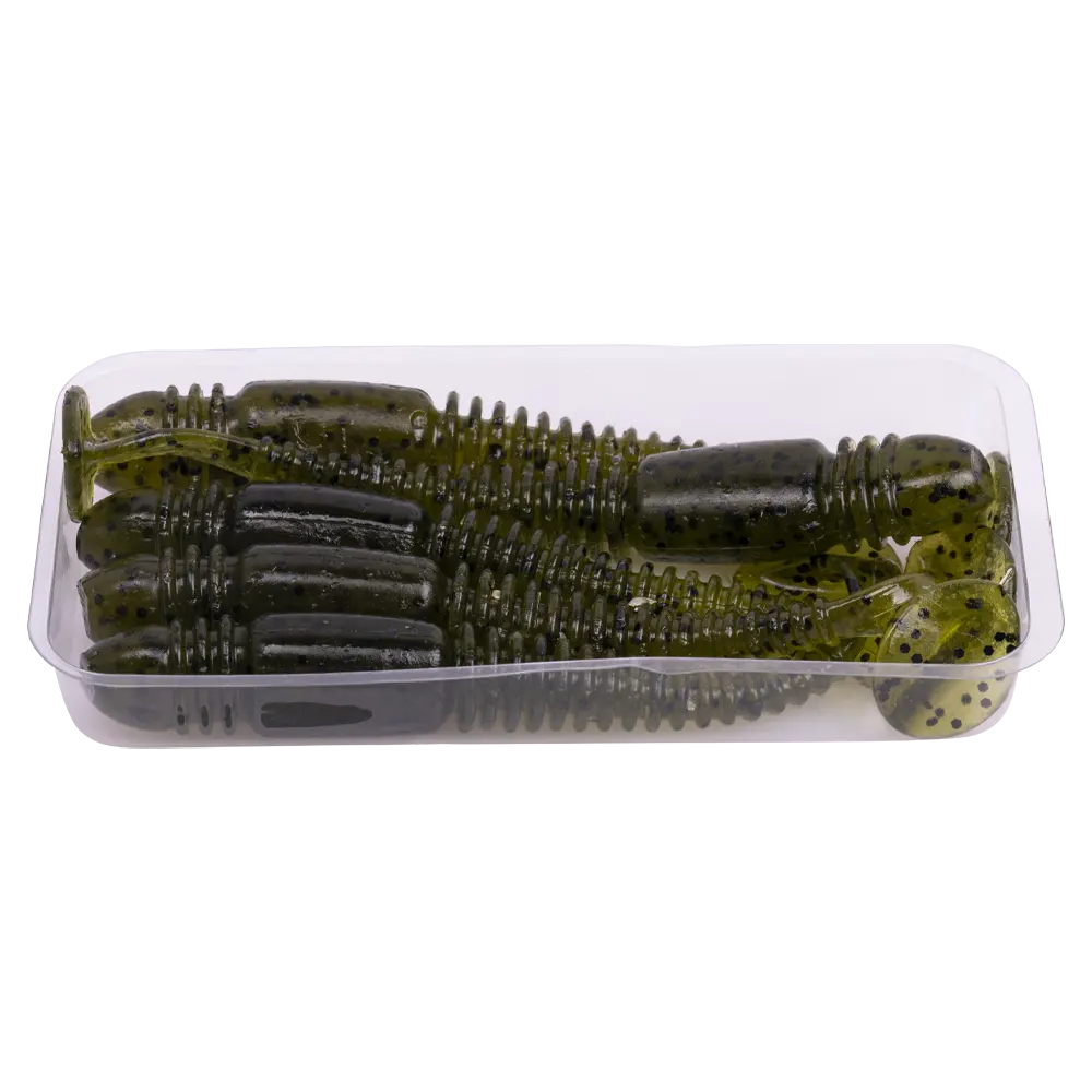 Виброхвост Lucky John Pro Series Tioga 3,9" 99мм, (5шт. упак.) цвет PA01. Фото №4 Виброхвост Lucky John Pro Series Tioga 3,9" 99мм, (5шт. упак.) цвет PA01. Фото №4