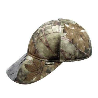 Бейсболка утепленная "Скаут" (искусственная замша, лес) (59-60) (Хольстер). Фото №2