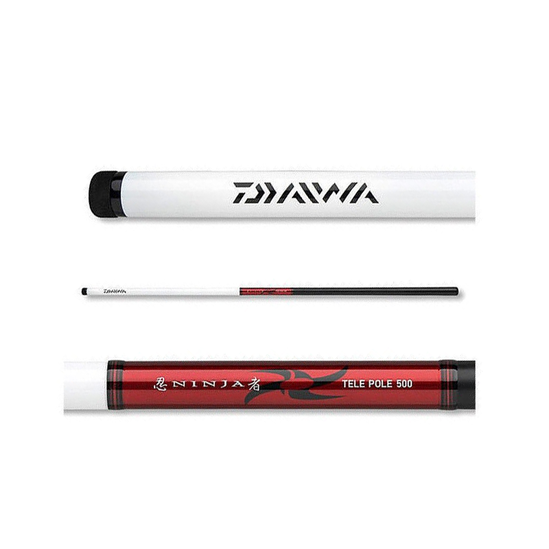 Удилище без колец  DAIWA NINJA TELE-POLE 6.00M. Фото №1