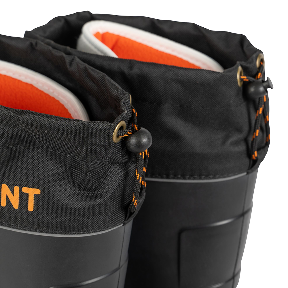 Сапоги KAURY PRESIDENT ЭВА (подошва ПУ, с манжетой, утепленные, PW черно-орнанжевый) р. 41/42. Фото №9