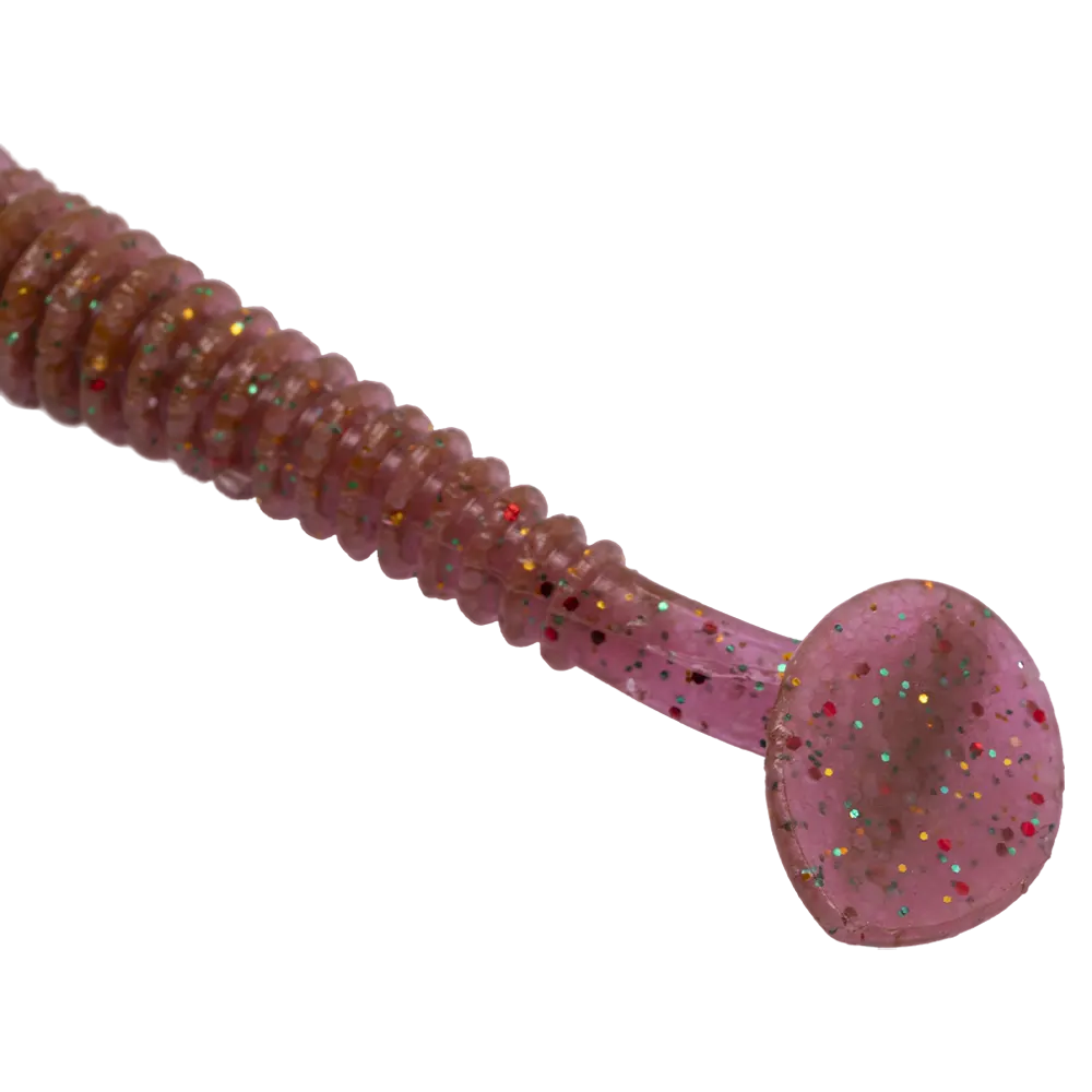 Виброхвост Lucky John Pro Series Tioga 3,9" 99мм, (5шт. упак.) цвет S14. Фото №3