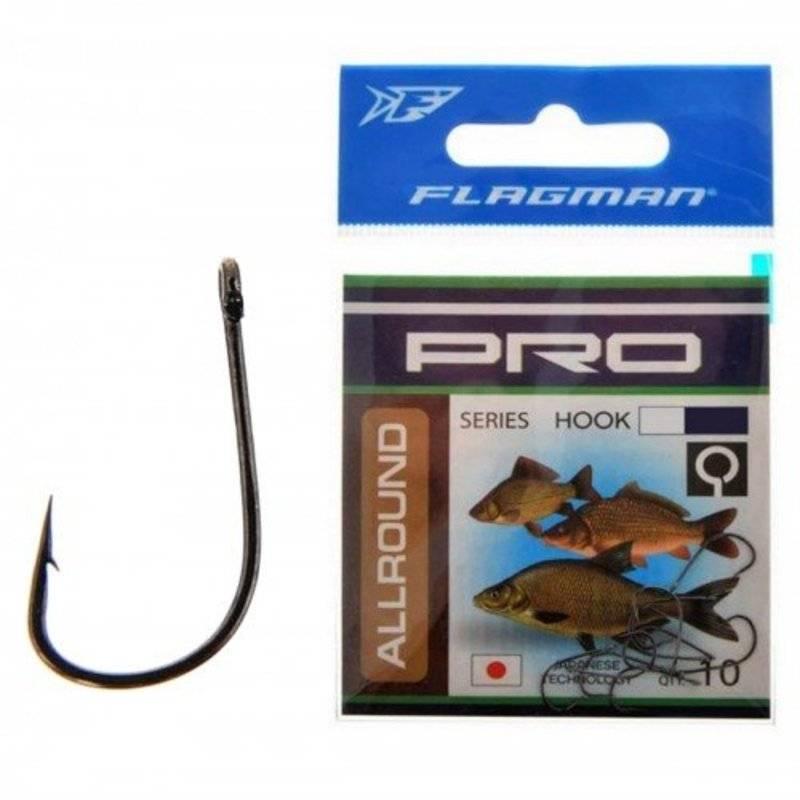 Крючки FLAGMAN ALL ROUND №10 BN. Фото №1