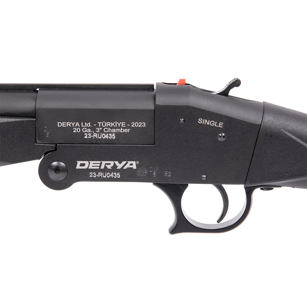 Ружье DERYA Single SS-105 20/76,L-560 (одноствол.,вент.планка,пластик черный,набор чоков). Фото №9 Ружье DERYA Single SS-105 20/76,L-560 (одноствол.,вент.планка,пластик черный,набор чоков). Фото №9