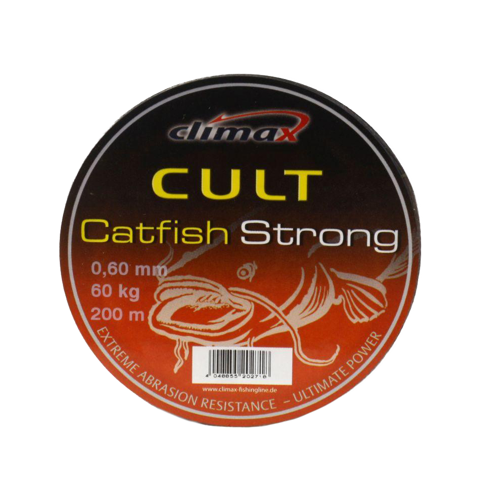 Шнуры плетеные Climax Catfish Strong braided 200 м 0,9 мм 80 кг коричневый. Фото №2