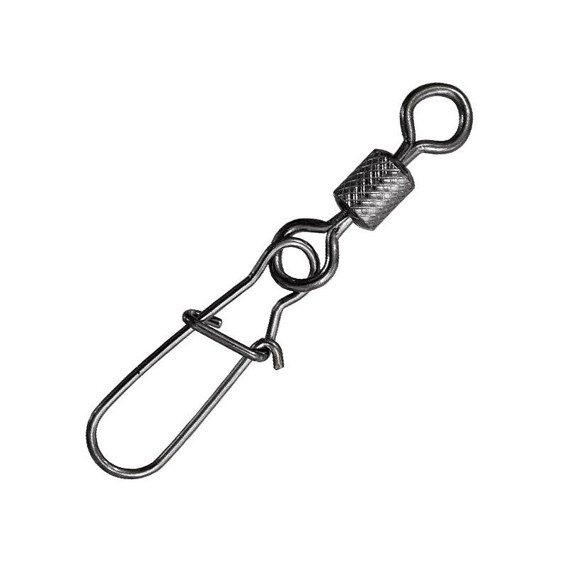 Карабин "Американка" с вертлюгом Crazy Fish 2 №14 (10шт). Фото №1 Карабин "Американка" с вертлюгом Crazy Fish 2 №14 (10шт). Фото №1