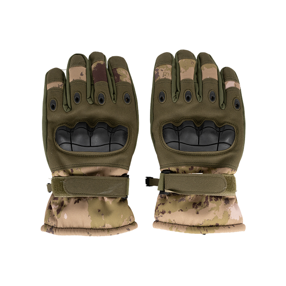 Перчатки тактические цвет хаки р. L. Фото №3