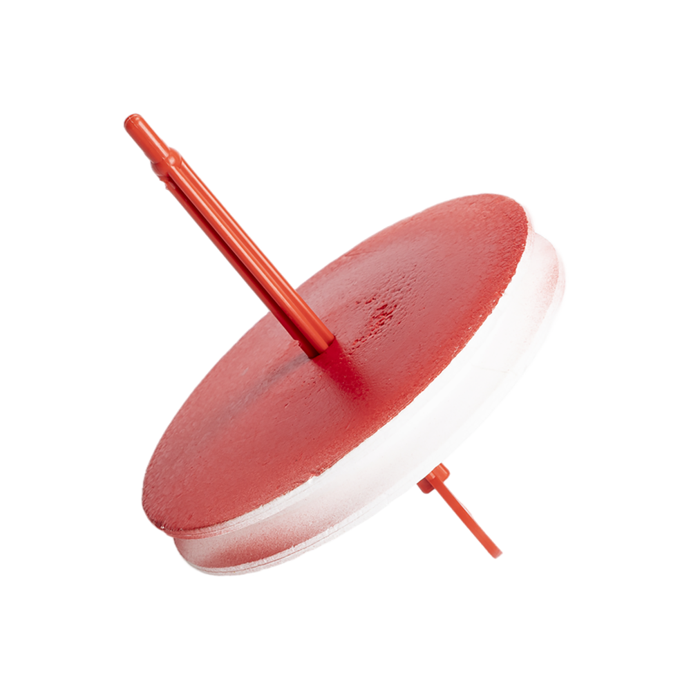 Кружок рыболовный "Экстра" D-140мм пенопласт, пластик. штырь (Рост) (9-03-0023). Фото №1