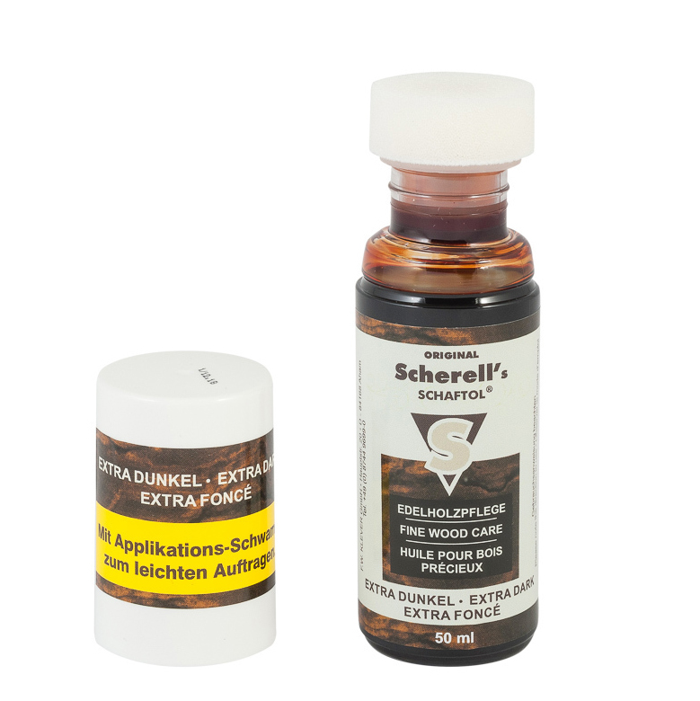 Средство для обработки дерева Klever-Ballistol Scherell Schaftjl 50мл (темное) . Фото №2