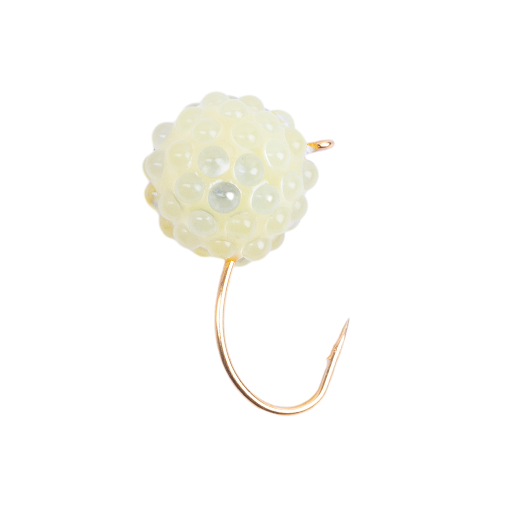 Мормышка вольфрамовая Shark "Икринка" d5мм, крючок №10, шарик, цвет (850). Фото №1